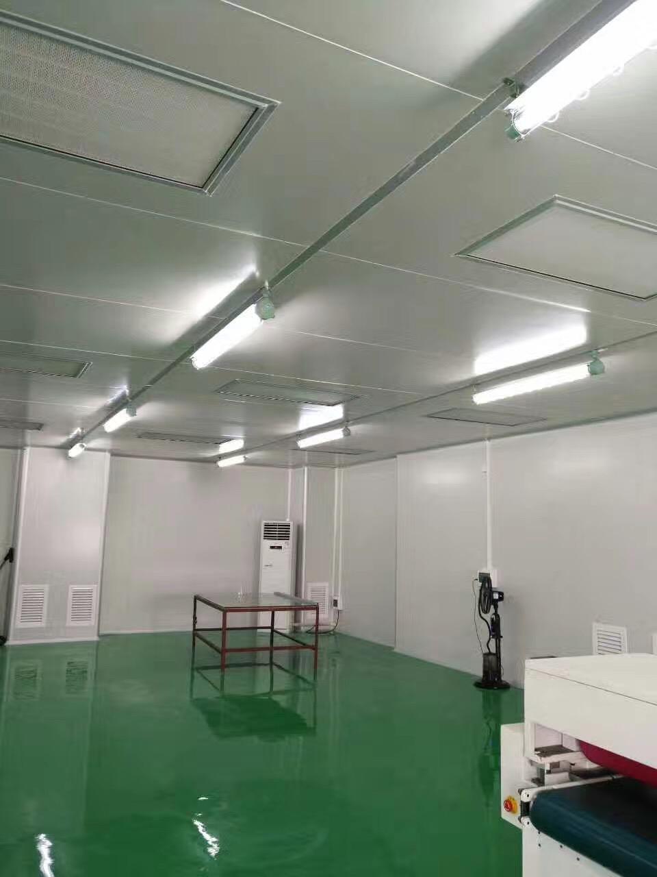 廣州光電廠房一二三樓凈化空調(diào)裝修工程(圖3) 廣州光電廠房一二三樓凈化空調(diào)裝修工程(圖3)
