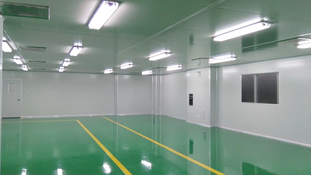 廣州某衛(wèi)生用品凈化車間裝修工程 萬(wàn)級(jí)無(wú)塵車間裝修(圖3)