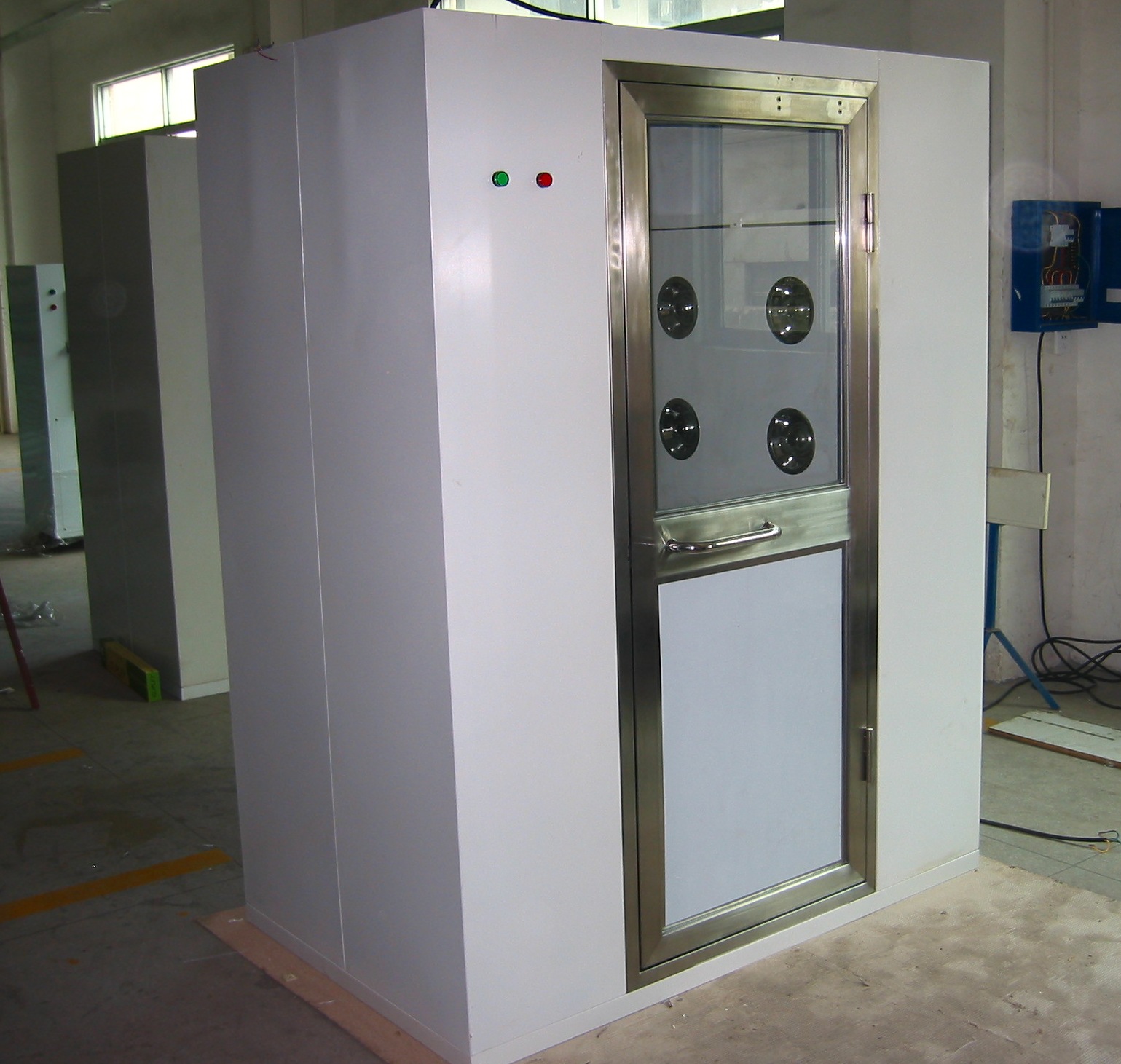 君鴻凈化多人雙吹風(fēng)淋室(多人風(fēng)淋門)(圖1) 君鴻凈化多人雙吹風(fēng)淋室(多人風(fēng)淋門)(圖1)